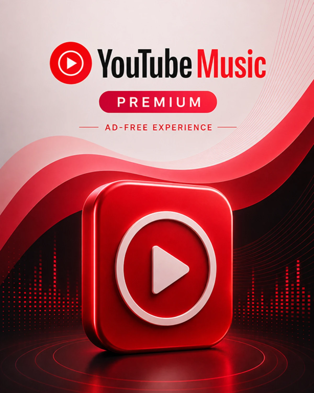 خرید اکانت پریمیوم YouTube Music