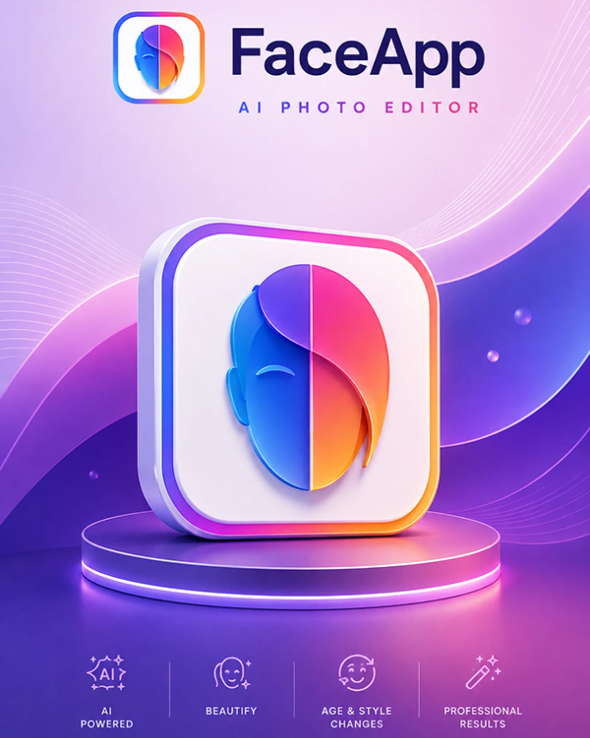 خرید اکانت پریمیوم FaceApp